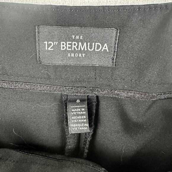 WHITE HOUSE BLACK MARKET Women’s 12” Black Bermuda Shorts~~Size 8 NWOT - Picture 6 of 12
